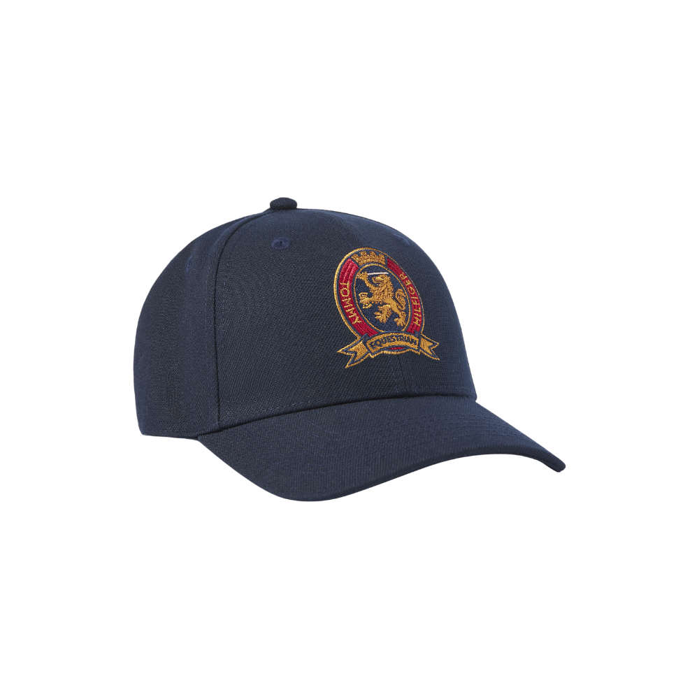 Tommy Hilfiger Equestrian Royce Crest Cap - desert sky, Größe 53cm