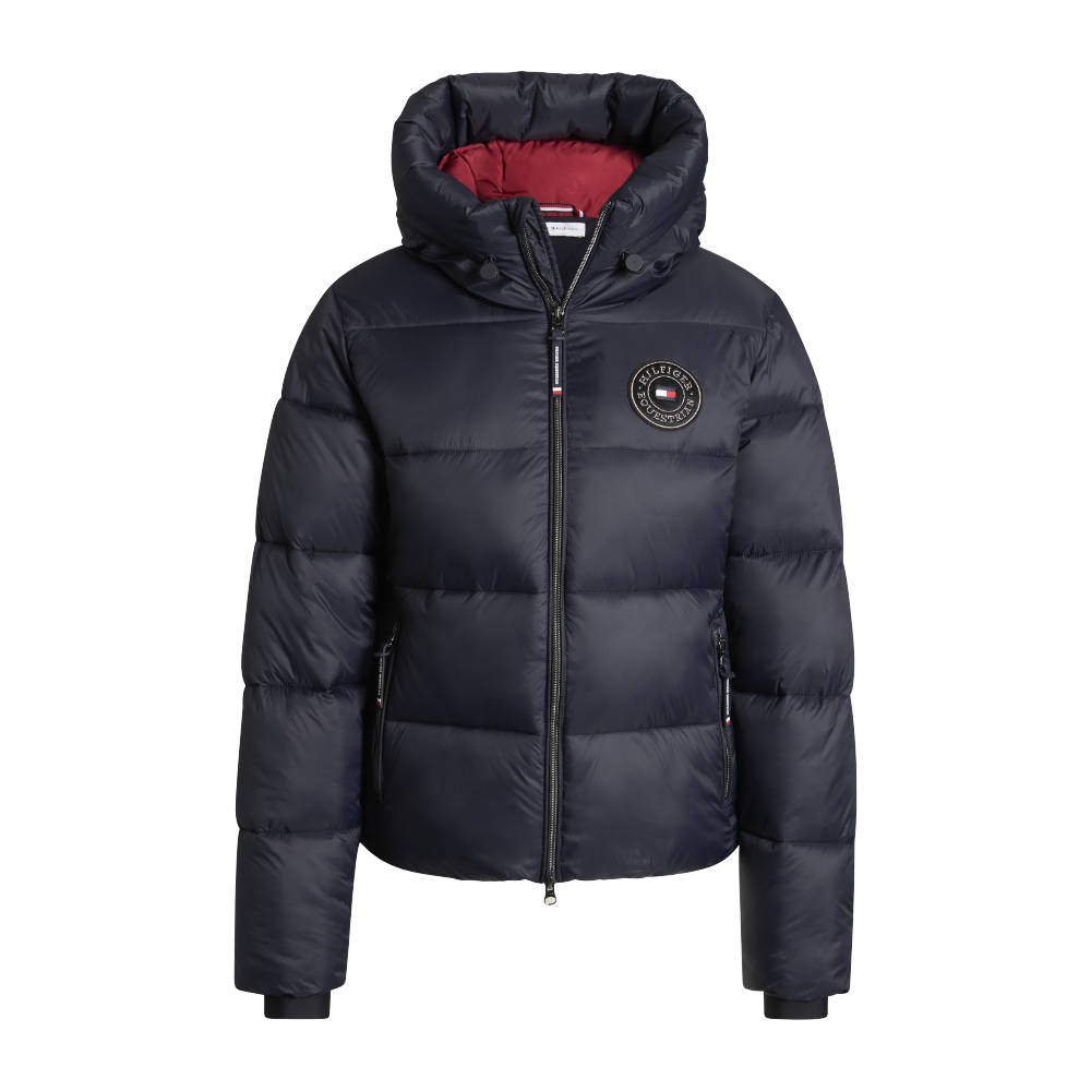 Tommy Hilfiger Equestrian Glendale Pufferjacke Damen - desert sky, Größe XXS