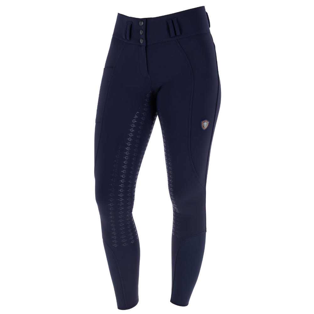 Covalliero Reithose High Waist Vollgrip HW 2026 Damen - dark navy, Größe 38