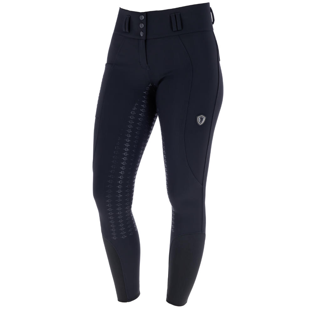 Covalliero Reithose High Waist Vollgrip HW 2026 Damen - black, Größe 34
