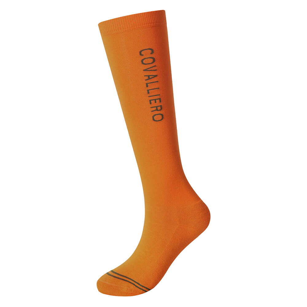 Covalliero Reitstrümpfe HW 2026 - orange, Größe 37-39