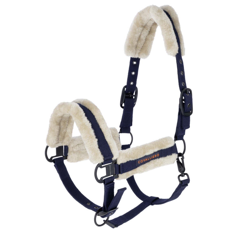 Covalliero Halfter Soft HW 2026 - dark navy, Größe Vollblut