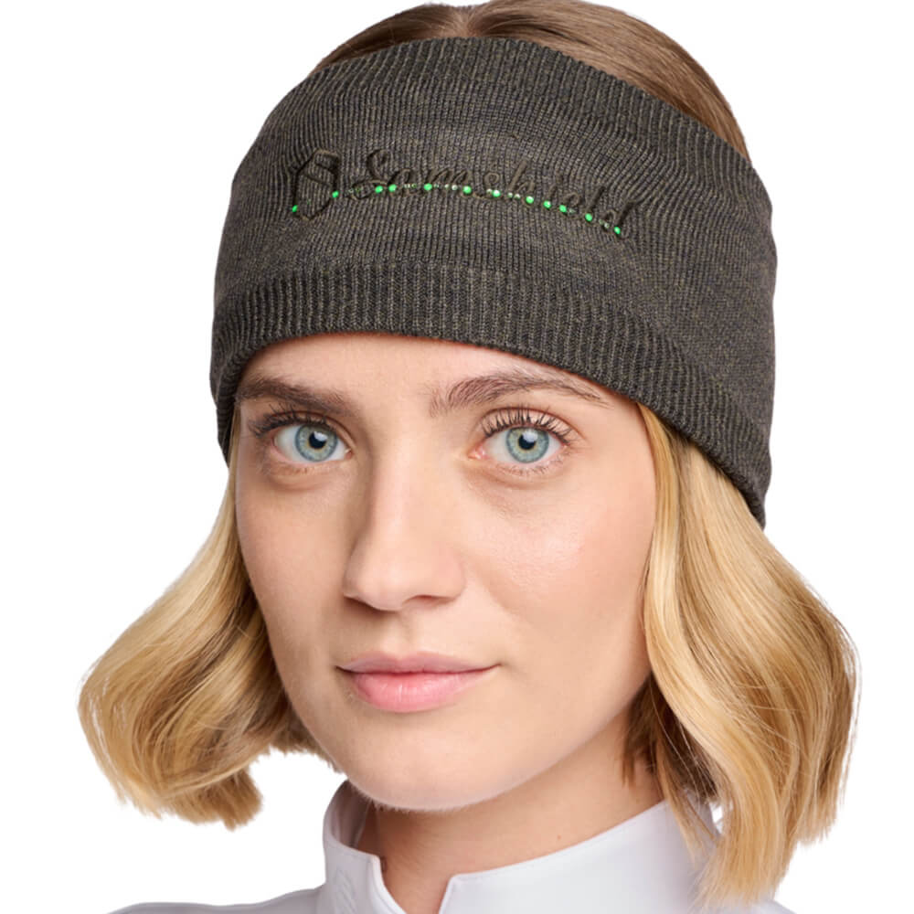 Samshield HW26 AMALIE CRYSTAL Stirnband Damen - dark forest