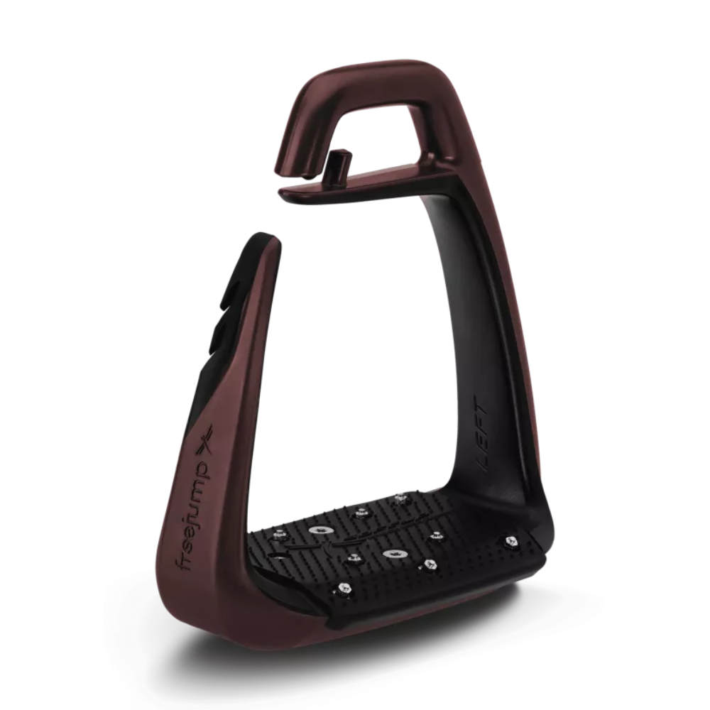 Freejump Soft Up Classic+ Steigbügel - schwarz/pearl copper