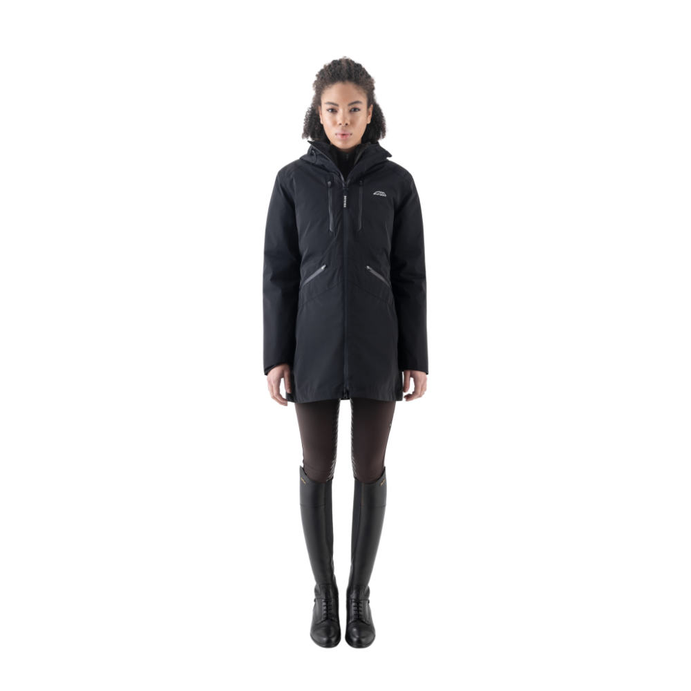 Equiline EQCROOF wasserdichte 3-in-1 Jacke Damen - black, Größe M