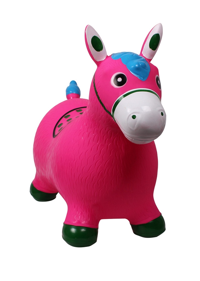 QHP Jumpy Horse Hüpfpferd - rosa