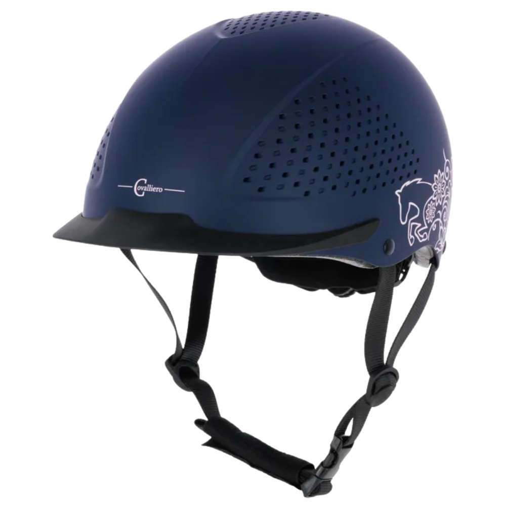 Covalliero Reithelm Beauty 2.0 - dark navy, Größe 48-54 cm