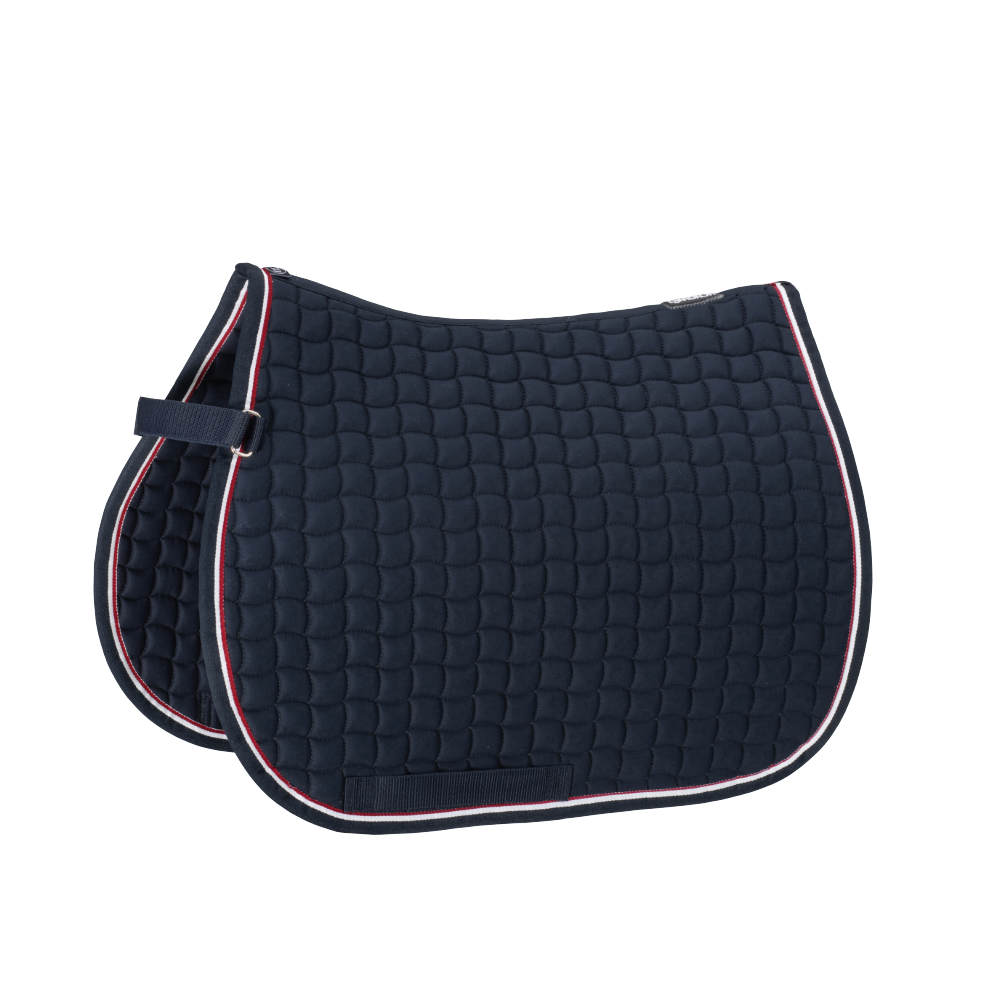 Eskadron Cotton Contrast Shetty Schabracke - navy, Größe XXS