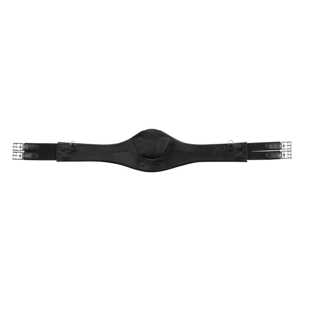 Eskadron Ledersattelgurt - black, Größe 115