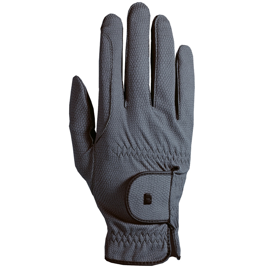Roeckl ROECK-GRIP Reithandschuh - anthrazit, Größe 10½