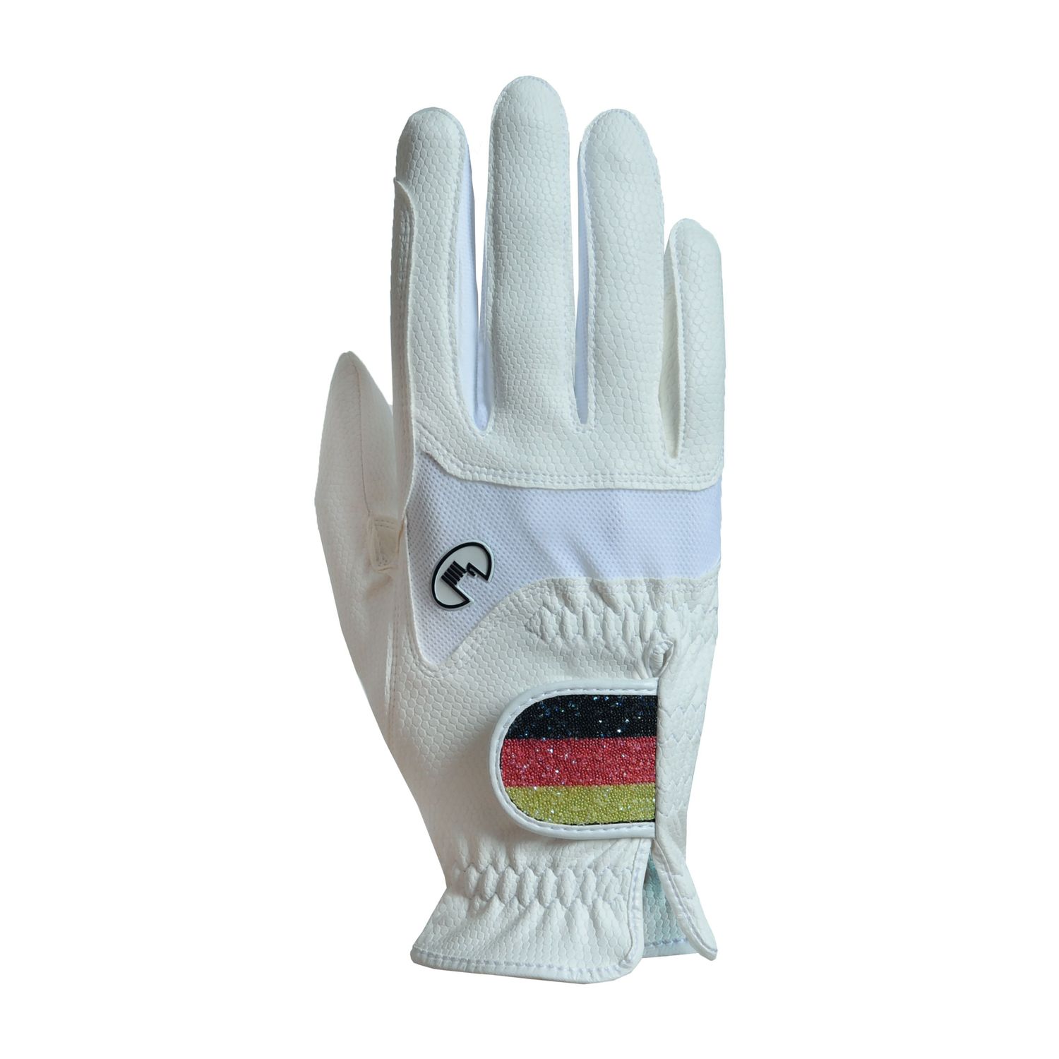 Roeckl MARYLAND Reithandschuh - weiß, Größe 9