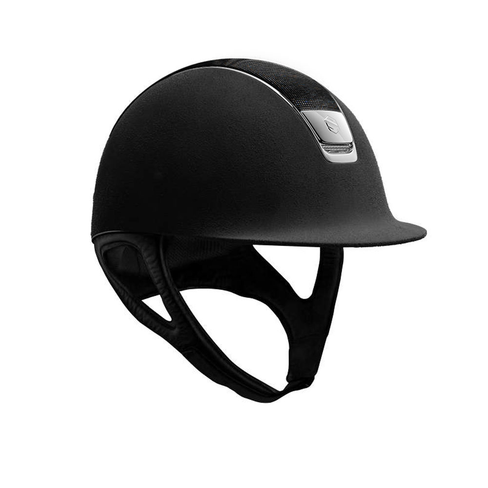 Samshield Reithelm Premium 1.0 Top Shimmer Dressur - schwarz, Größe M(55-58)
