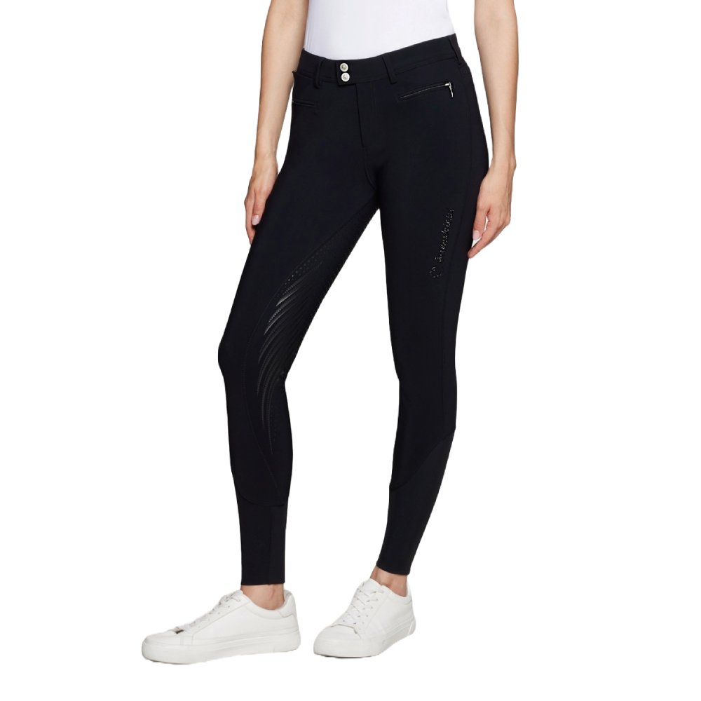 Samshield Diane Vollgrip Reithose Damen - schwarz, Größe 38