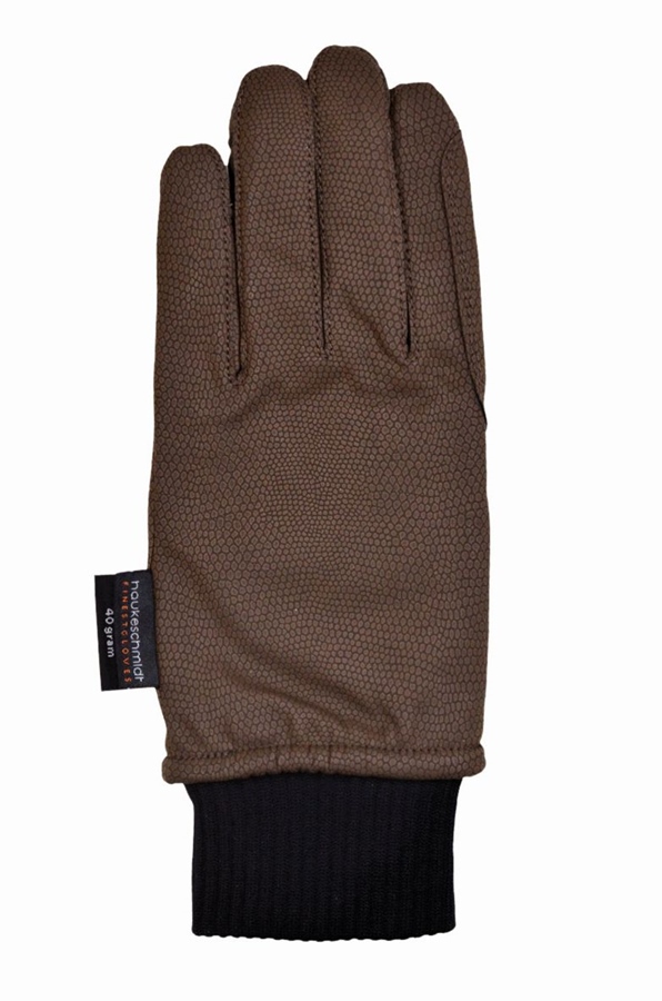 haukeschmidt Iceland Kunstlederhandschuh Winter - mokka, Größe 10.5