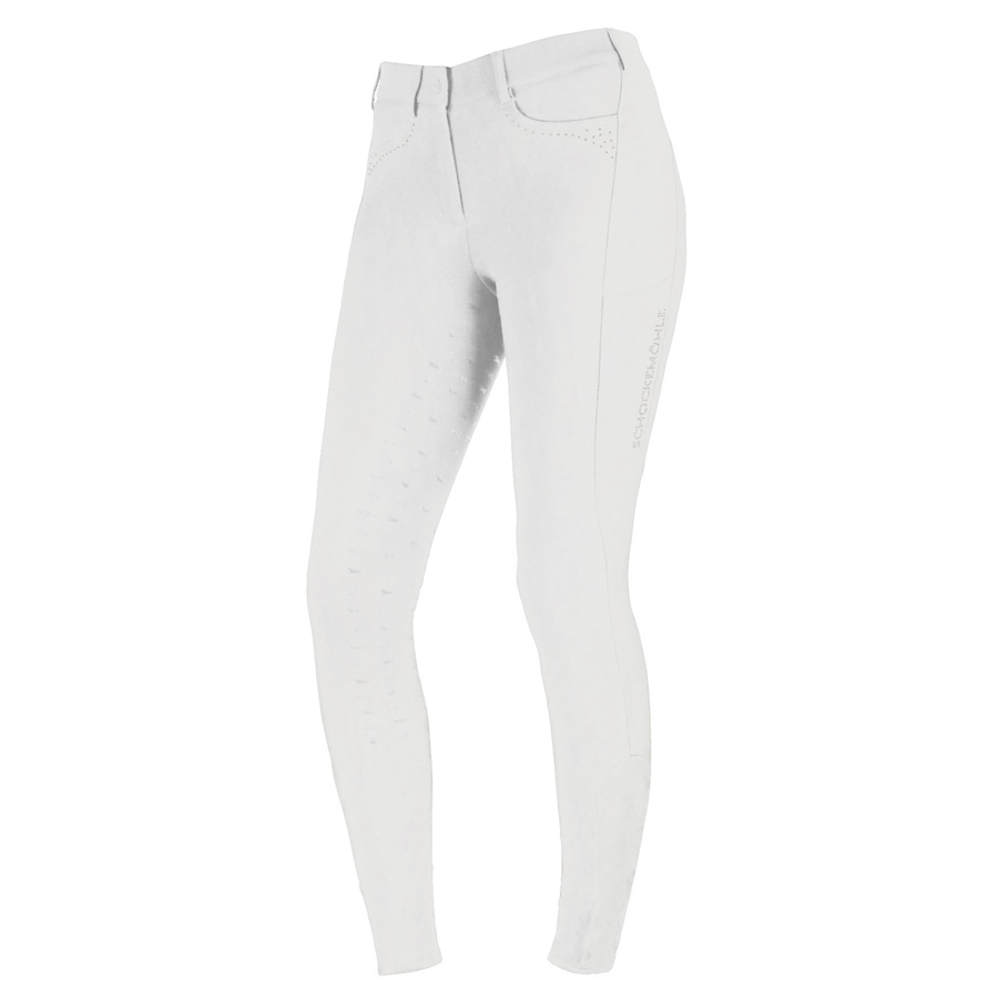 Schockemöhle Victory Fullgrip Reithose Damen - weiss, Größe 34