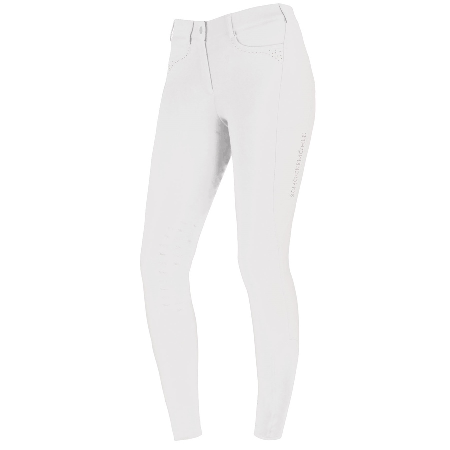 Schockemöhle Venus Kniegrip Reithose Damen - weiss, Größe 32
