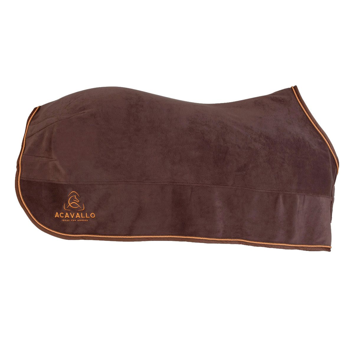 Acavallo Fleecedecke 800 g - braun, Größe XL