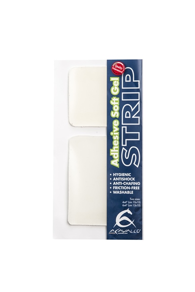 Acavallo Selbsthaftende Softgel-Polster - transparent, Größe onesize