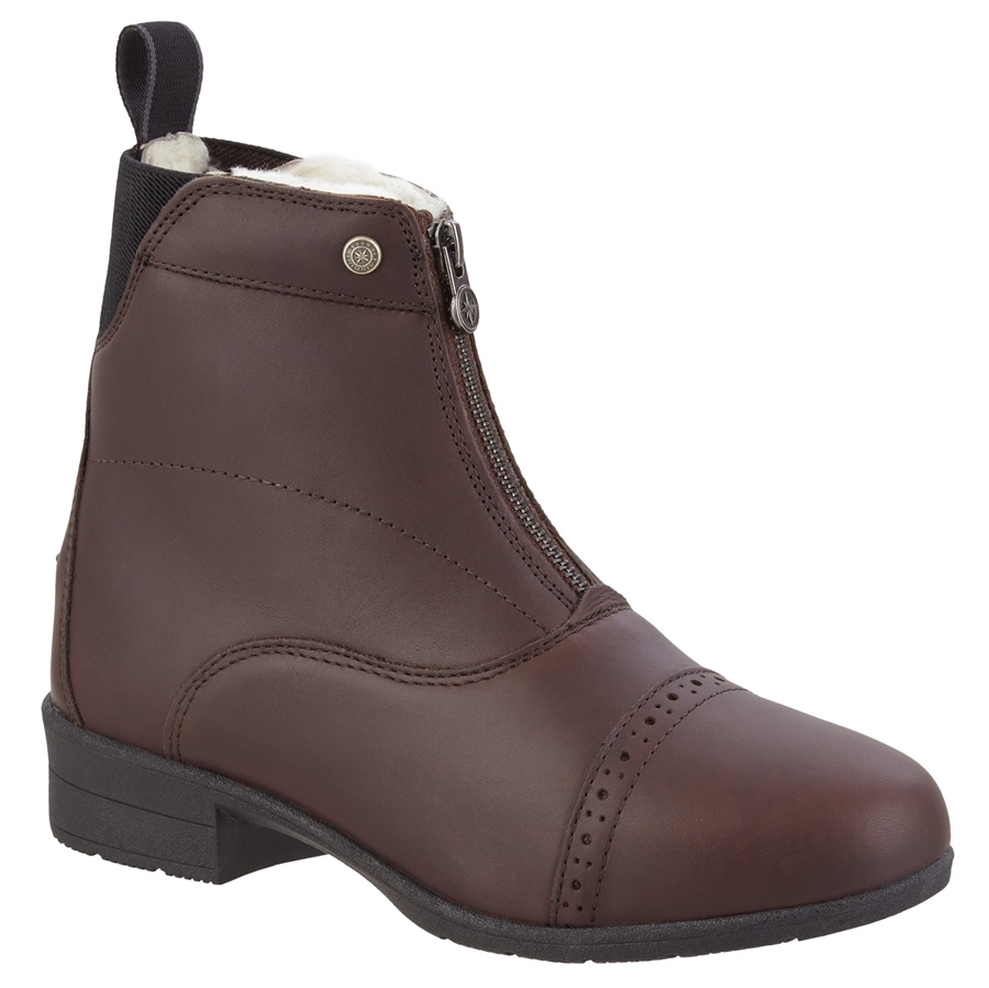 Suedwind IceLock Merino FZ Stiefelette unisex - braun, Größe 38