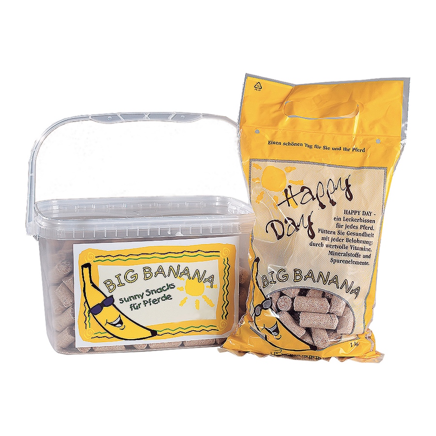 USG Leckerlie Happy Day - Banane, Größe 1kg