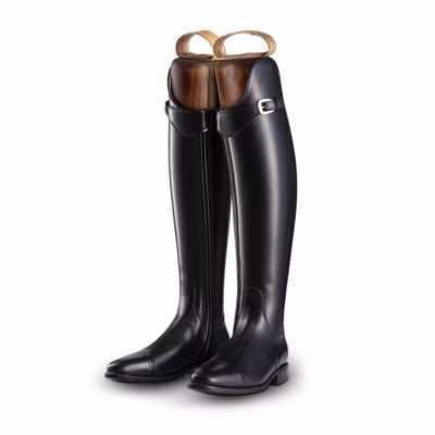 DeNiro JBGreen veganer Dressurstiefel schwarz