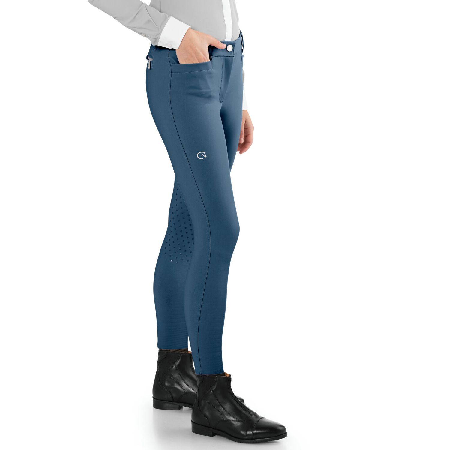 EGO7 Jumping EJ Kniegrip Reithose Damen - avio, Größe 40