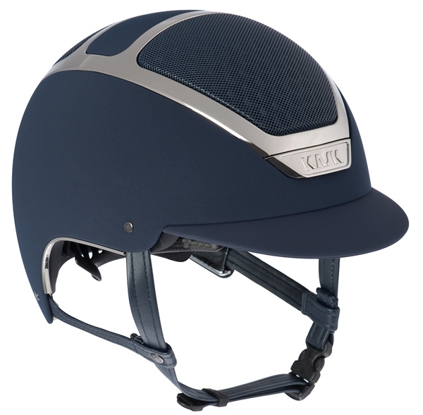 Kask Dogma Chrome Light Silver Frame Reithelm Inkl. Liner Vorgängermodell