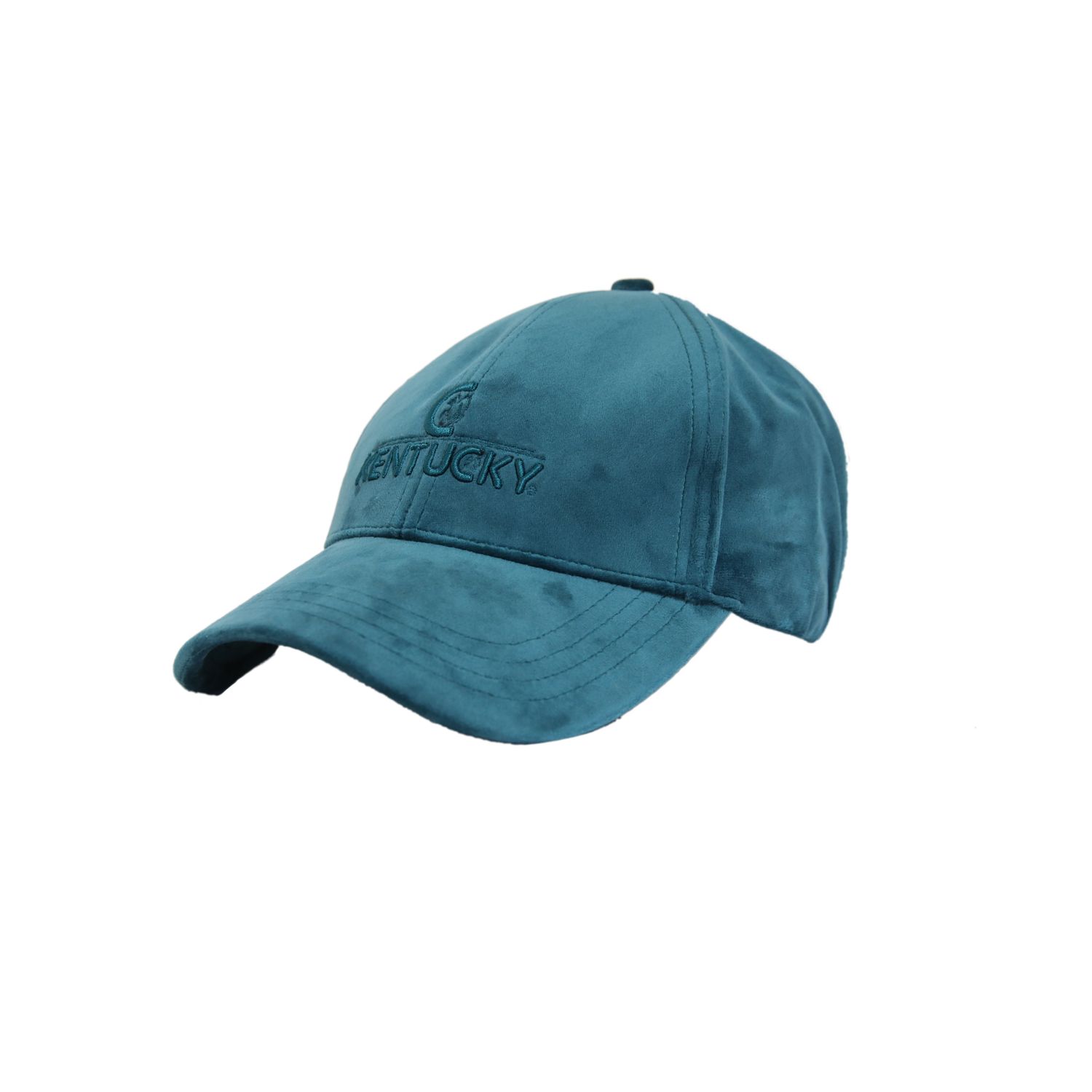 Kentucky Horsewear Base-Cap Velvet Damen - smaragd, Größe onesize