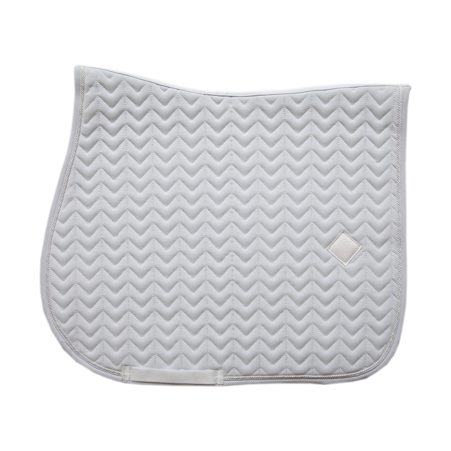 Kentucky Horsewear Fishbone Schabracke - weiß, Größe SR