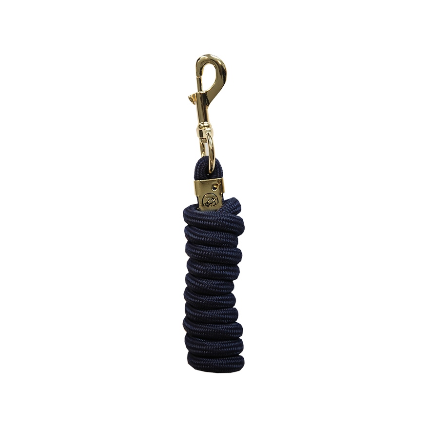 Kentucky Horsewear Lead Rope Basic Karabiner - navy