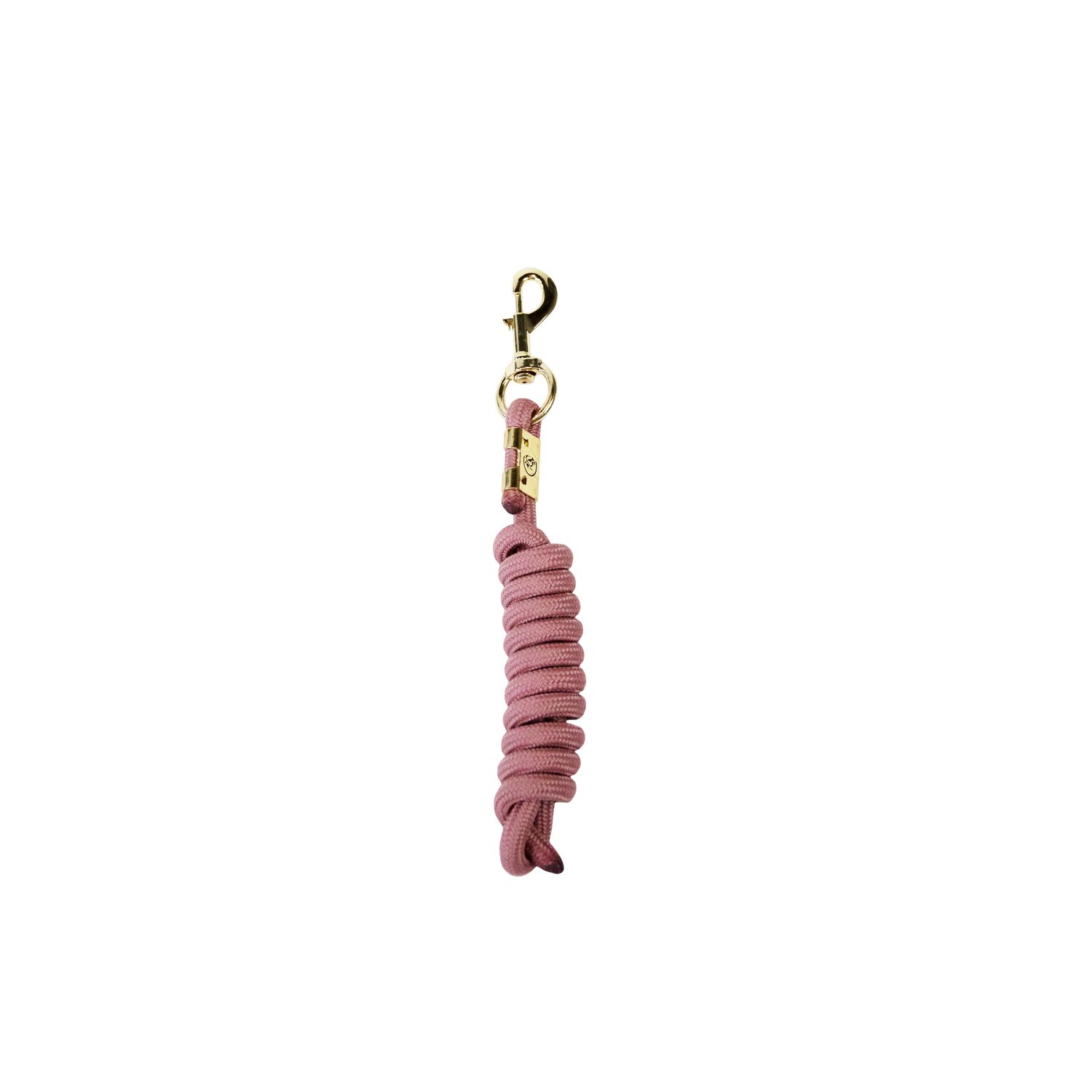 Kentucky Horsewear Lead Rope Basic Karabiner - old rose