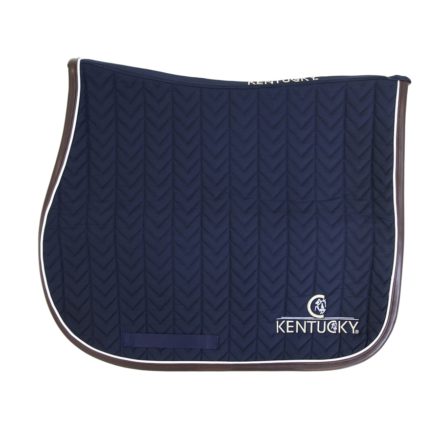 Kentucky Horsewear Blau Springschabracke Für Pferde Kentucky Fishbone Leather - Image 3
