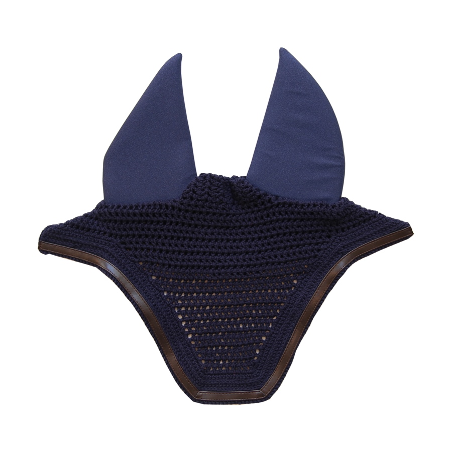 Kentucky Horsewear Wellington Leather Soundless Fliegenohren