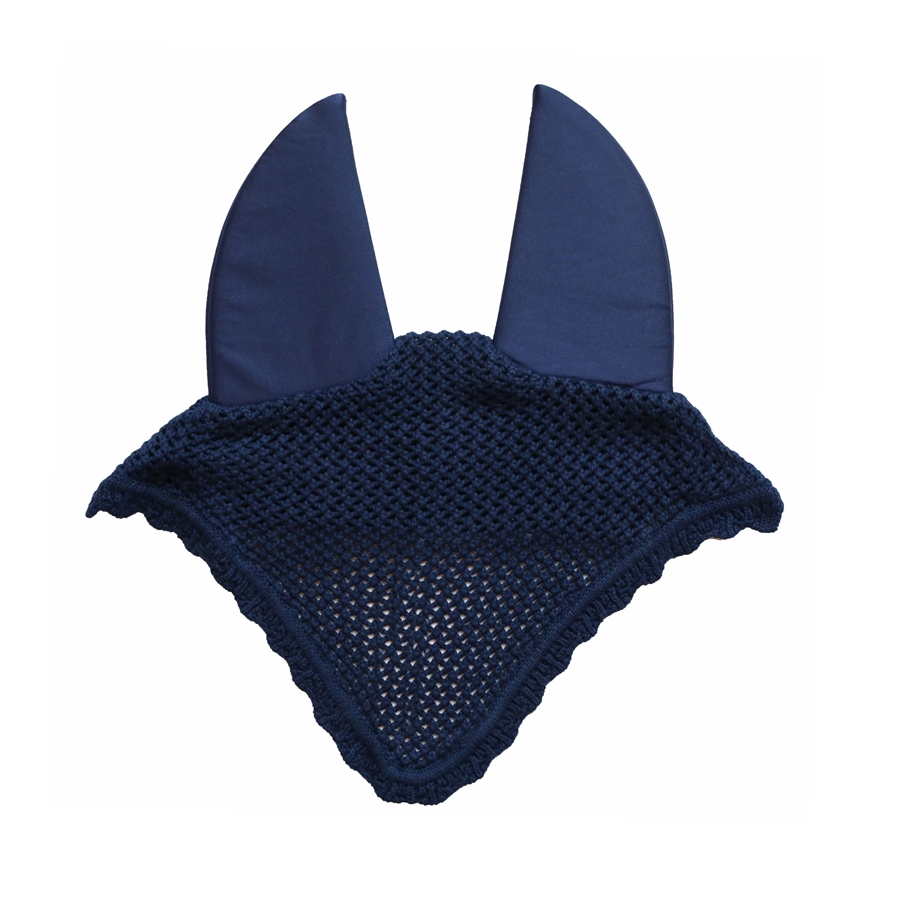 Kentucky Horsewear Soundless Fliegenohren - dunkelblau, Größe WB