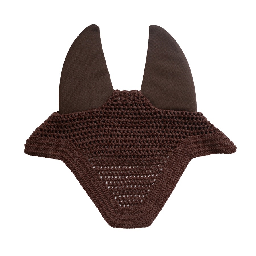 Kentucky Horsewear Wellington Soundless Fliegenohren - braun, Größe Large