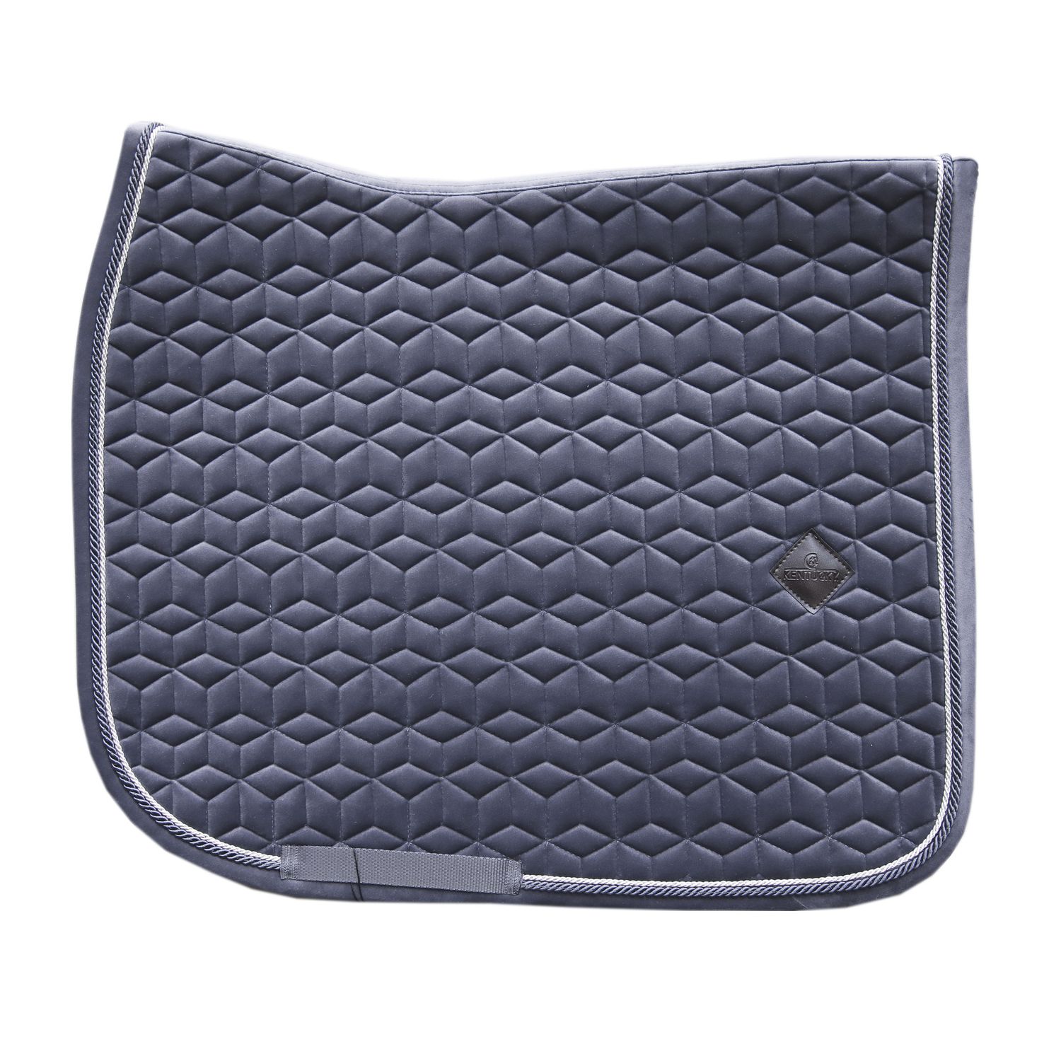 Kentucky Horsewear Samt Velvet Schabracke - purple, Größe SR