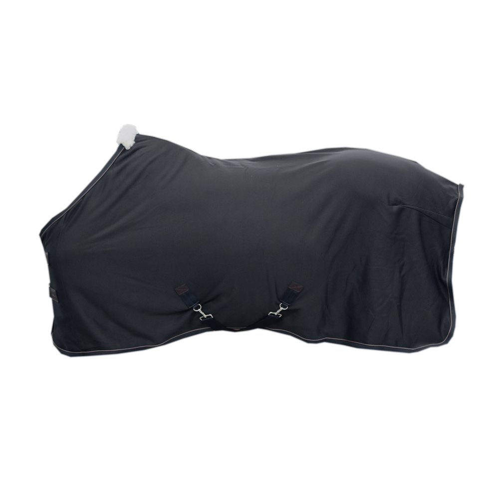 Kentucky Horsewear Cooler Fleece Rug Abschwitzdecke - schwarz, Größe 140