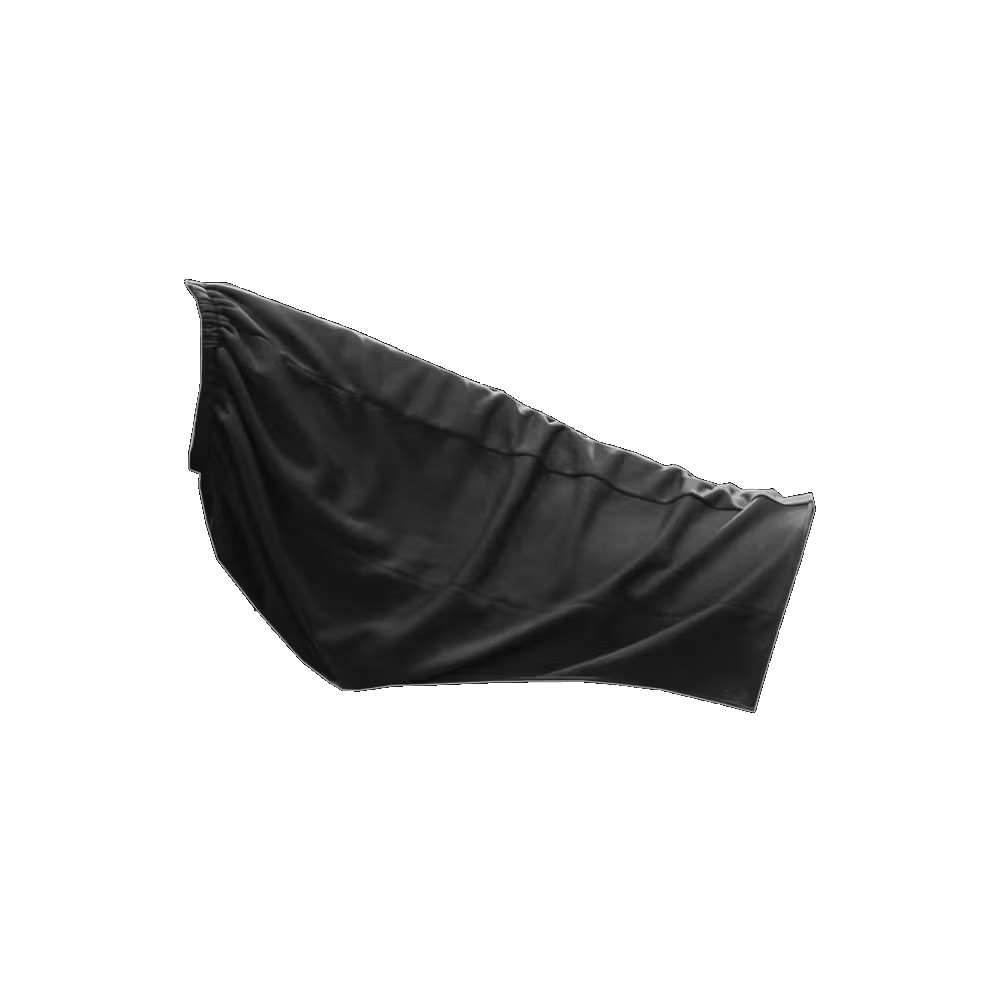 Kentucky Horsewear Cooler Fleece Horse Scarf Halsteil - schwarz, Größe Full