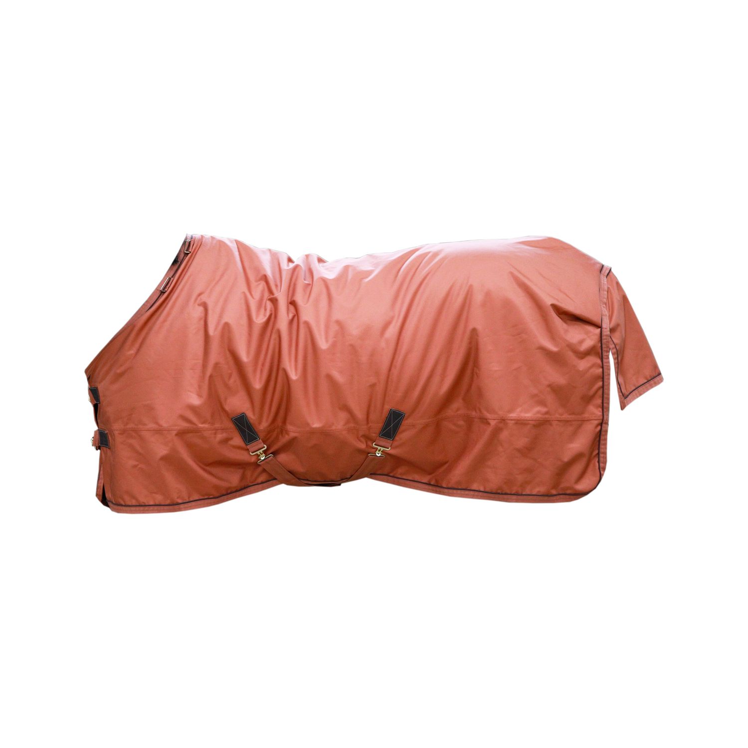 Kentucky Horsewear Turnout Rug All Weather Pro mit künstlichem Kaninchenfell 160g - autumn orange, Größe 140