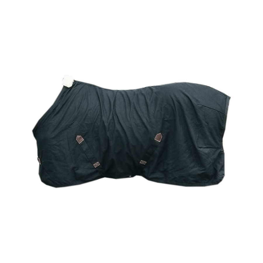 Kentucky Horsewear Cotton Sheet Stalldecke - schwarz, Größe 130