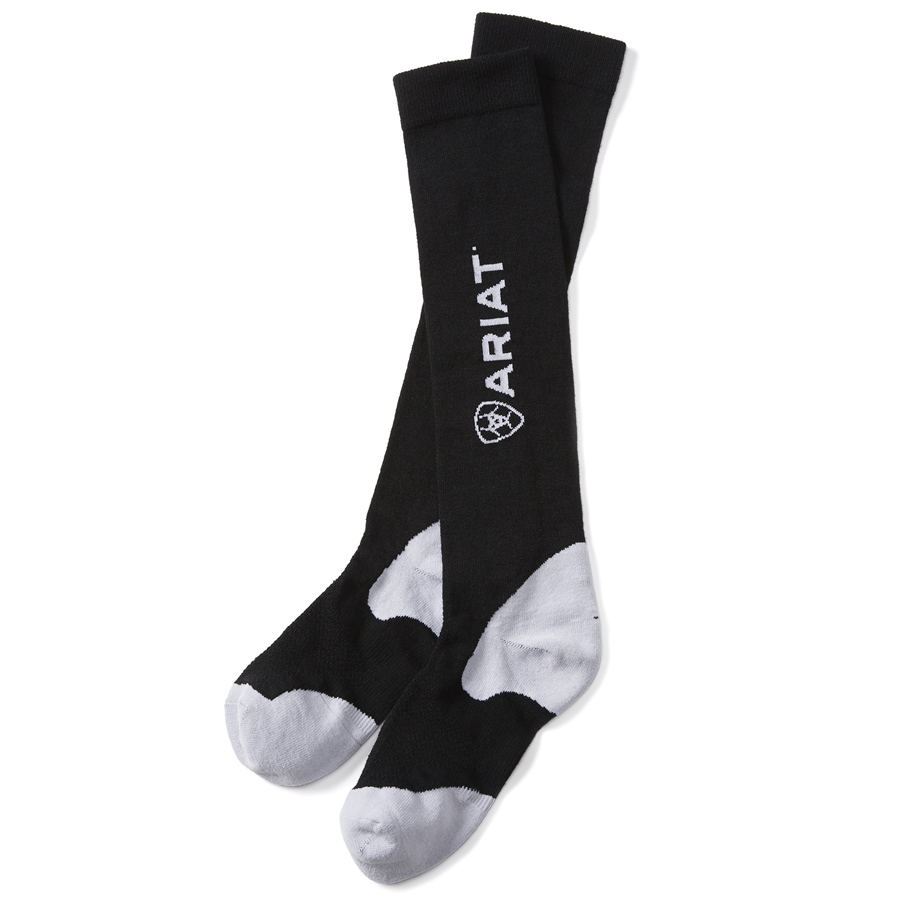 Ariat AriatTek Performance Socks - schwarz, Größe onesize