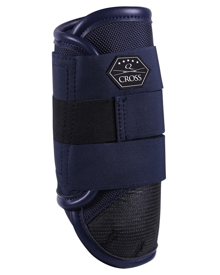 QHP Q-Cross Eventing Gamaschen vorne - navy, Größe S