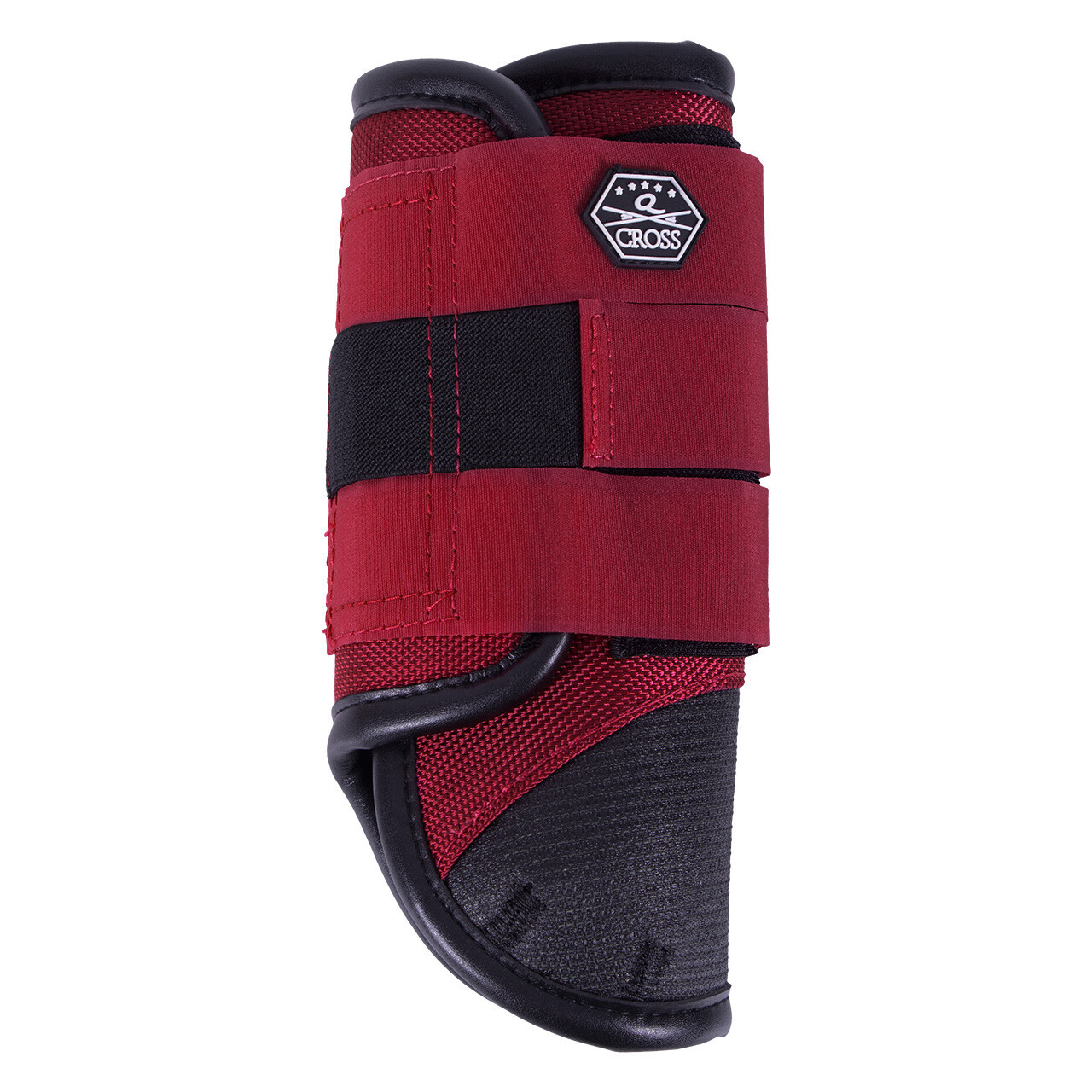 QHP Q-Cross Eventing Gamaschen vorne - ruby, Größe XL