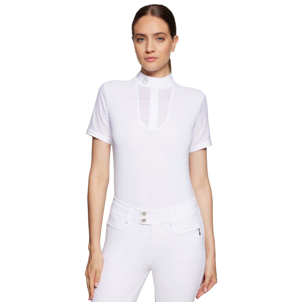 Samshield Turniershirt Damen Apolline - weiss, Größe S