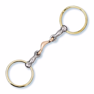 Steeltec Island Gebiss doppelt gebrochen 12 mm