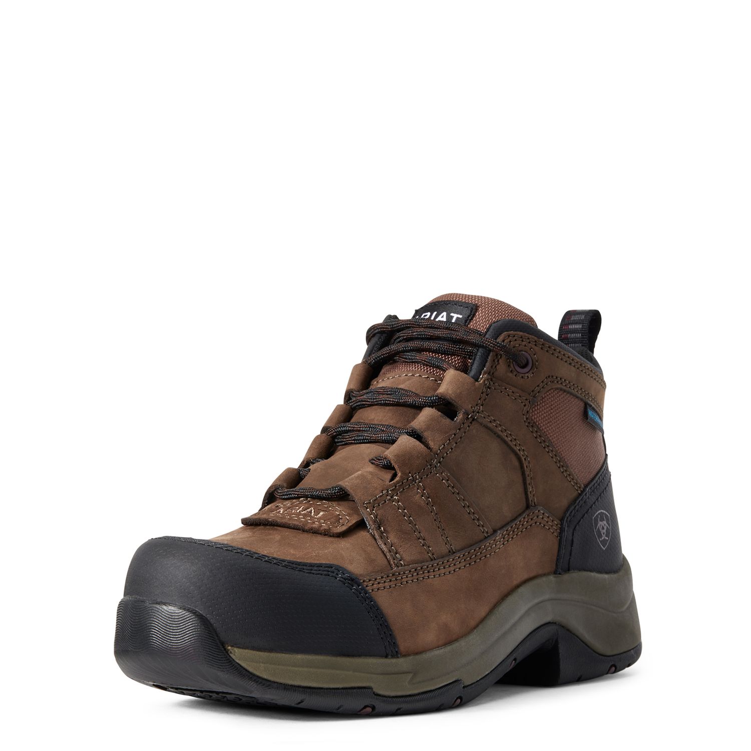 Ariat Telluride Work Waterproof Stahl Damen Outdoorschuhe - braun, Größe 7
