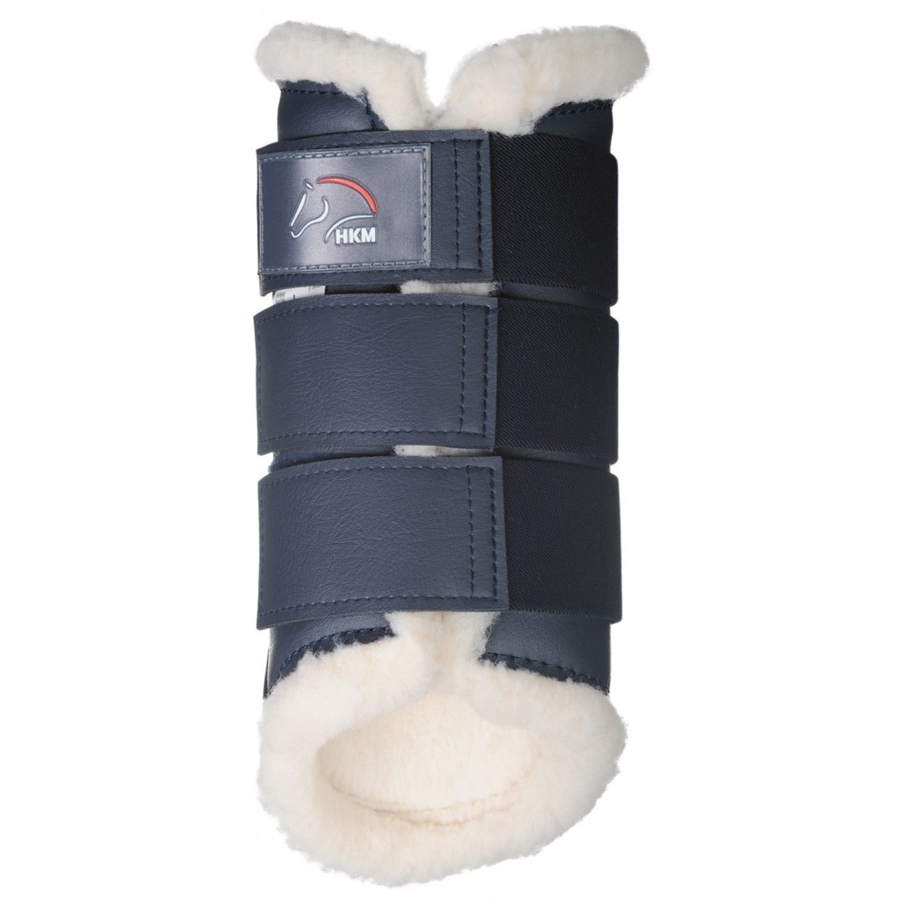 HKM Gamasche Comfort - dunkelblau, Größe XL