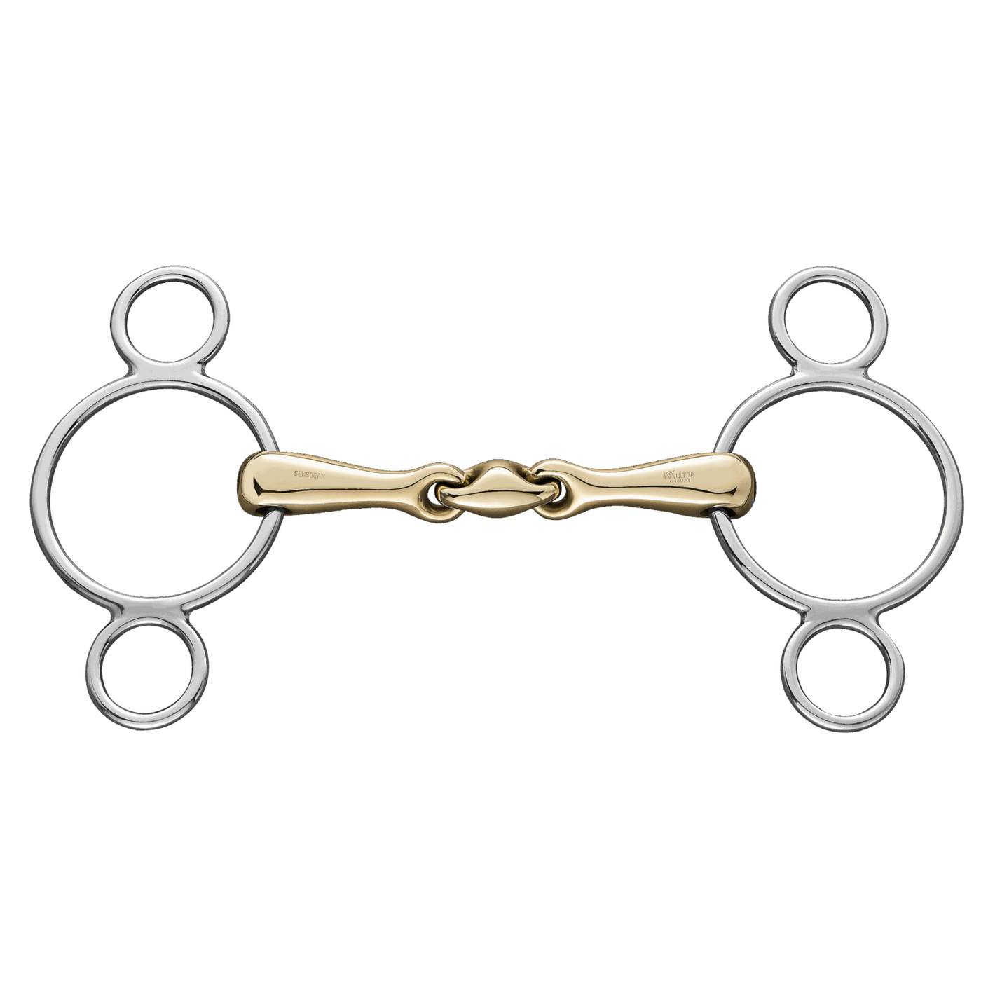 Sprenger KK ULTRA 3-Ring Gebiss doppelt gebrochen 18mm - Größe 120