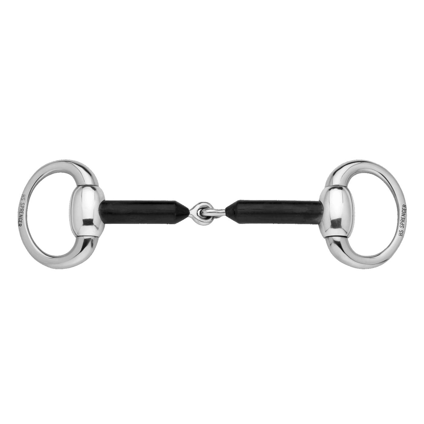 Sprenger Olivenkopfgebiss gebrochen Hartcarbon 16 mm - Größe 145