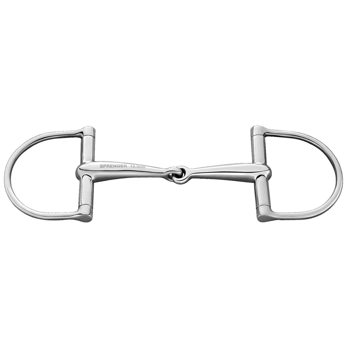Sprenger Gebiss D-Ring einfach gebrochen 16 mm - Größe 135